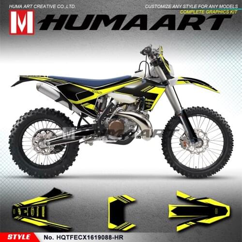 HUMAART Personalized Stickers Decals for TE FE TX FX FS TC FC 125 150 250 300 350 450 501 2016 to 2019
