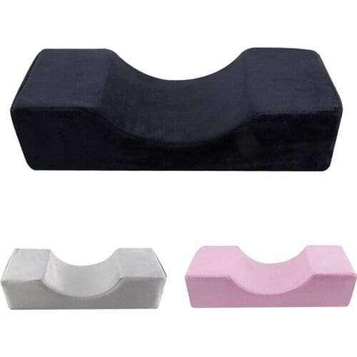 Lash Pillow Neck Support Eyelash Pillow Soft Grafting Eyelashes Memory Foam Eyelash Extension Pillow Makeup Salon With Pocket