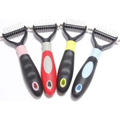 1pcs pet open knot comb dog cleaning hair removal knot comb to remove floating hair pet supplies