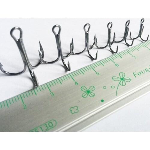 Fishing treble hooks 4#6# 8#10# 12#14#mix each 150pcsAltogether 900pcs High-carbon steel