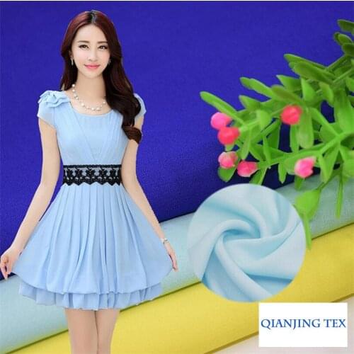 2017 Direct Selling Tulle 1.5m Width 100% Polyester Soft Habijabi Chiffon Cloth