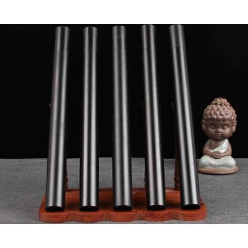 60PCS Aluminium Alloy Incense Tube Incense Barrel Small Storage Box Joss Stick Convenient Metal Carrying Case 21cm 3 Color