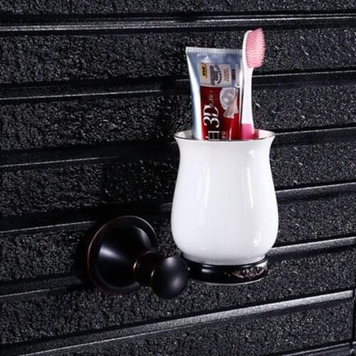 Black Toilet Cup Holder Bathroom Pendant Toothbrush Holder Cup Holders For Tea Holder For Mugs Holder For Glasses