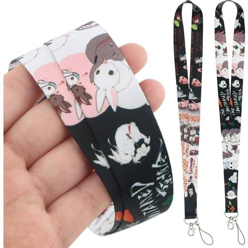 DZ1615 mo dao zu shi Gay Lanyard for Key The Untamed lanyard Card ID Badge Holder Key Chain Key Holder Hang Rope Key Rings Gifts