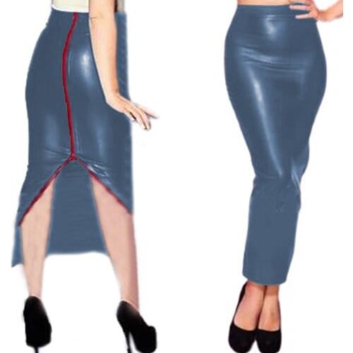 Юбки-карандаши с разрезом Fetish Queen China At AliExpress