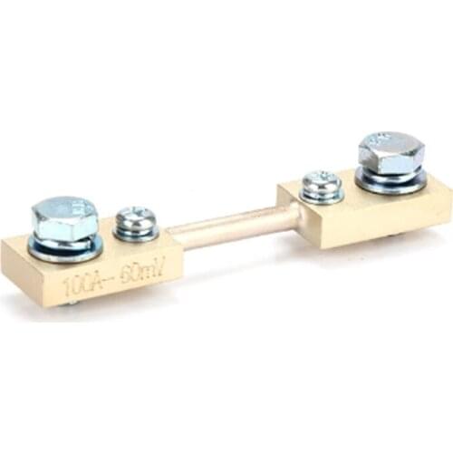 FL-2D DC Shunts 5A 10A 15A 50A 100A 200A 150A 60mV 100mV Current Resistor WIth Base Shunt For Current Measure