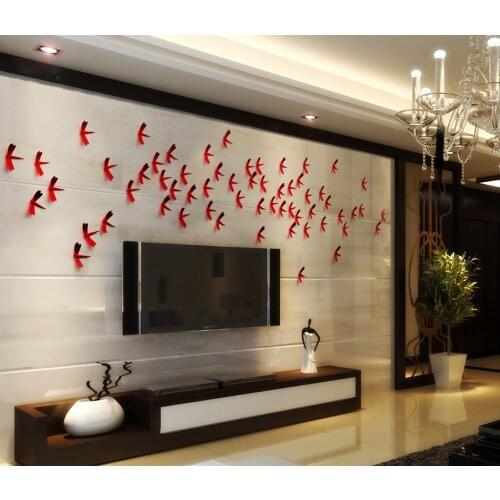 Creative Stereo Tv Background Wall Decoration Ornaments Bar Stereo Wall Decorations Ceramic Enamel