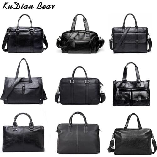 KUDIAN BEAR Men's Messenger Bags