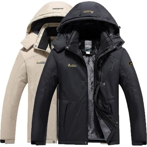 Mens and Womens Couples Ski and Mountaineering Clothes Thermal and Windproof Cotton-Padded Clothes Snowboarding Jacket