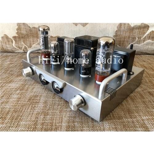 Hot sell! Spartan X1 6N9P+EL34 luxury high-end tube amplifier DIY kit, high quality and very good sound, output power: 6.5W+6.5W