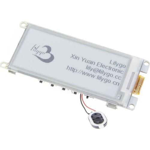LILYGO® TTGO T5 V2.2 ESP32 2.9" EPaper Plus Module E-Ink Speakers