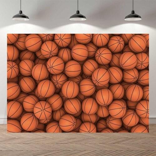 NeoBack 7X5ft Vinyl Summer Basketball Wall Photographic Background Portrait Studio Photo Backdrop Children Sport Birthday Banner