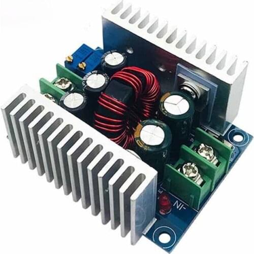 300W 20A DC-DC Buck Converter Step Down Module Constant Current LED Driver Power Step Down Voltage Module Electrolytic Capacitor