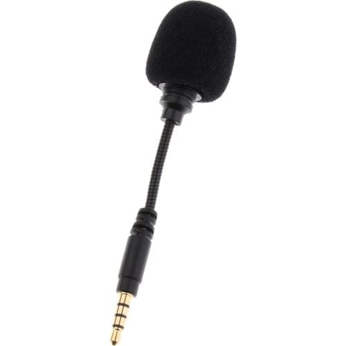 Professional Audio Condenser Microphone Mono 3.5mm Mic for Sound Recording