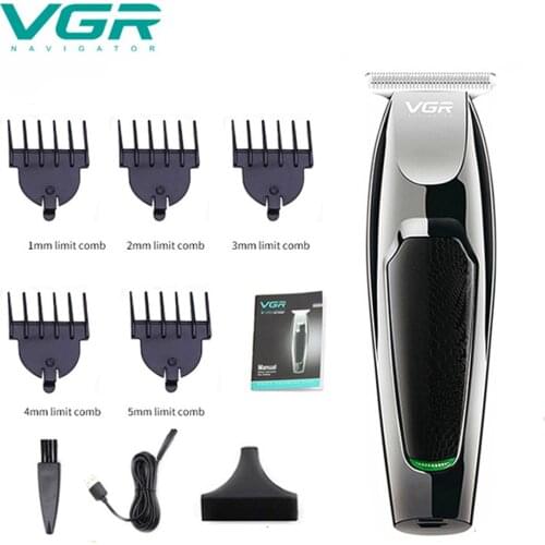 Professional Waterproof Hair Trimmer Display Men Hair Clipper Grooming Low Noise Clipper Ceramic Blade Adult Razor