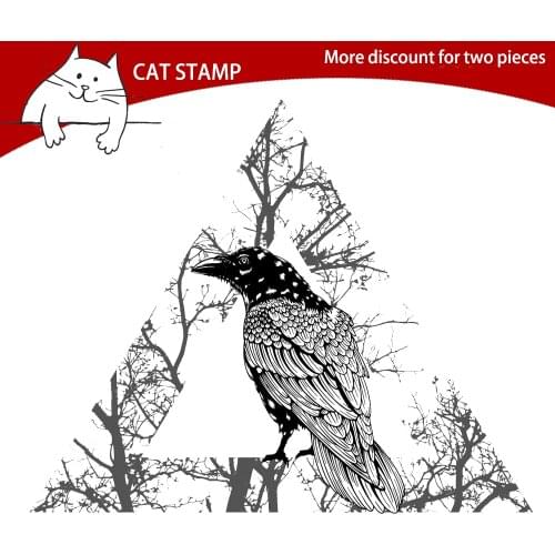 The Bird Clear Stamps For Scrapbooking Card Making Photo Album Silicone Stamp DIY Decorative Crafts