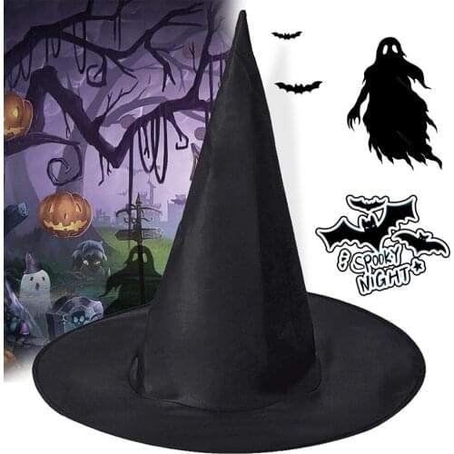 27 Stypes Halloween With Hat For Children Kids Unisex Adults Cosplay Props Dancing Party Wedding Supplies Halloween Decoration
