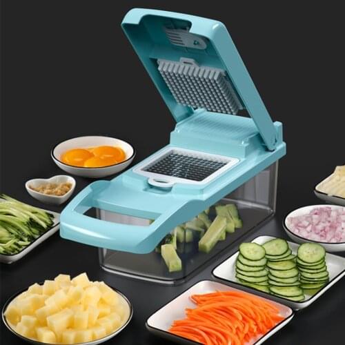 Slicer, Premium Quality V-Pro Five Blade Adjustable Vegetable Slicer, Cutter, Shredder BPA-Free Veggie Slicers for Fruits