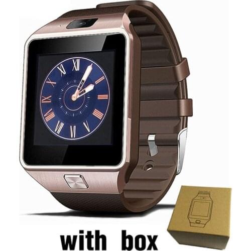 Smart Watch Clock With Sim Card Slot Push Message Bluetooth Connectivity Android Phone Better Than DZ09 Smartwatch Men Watch