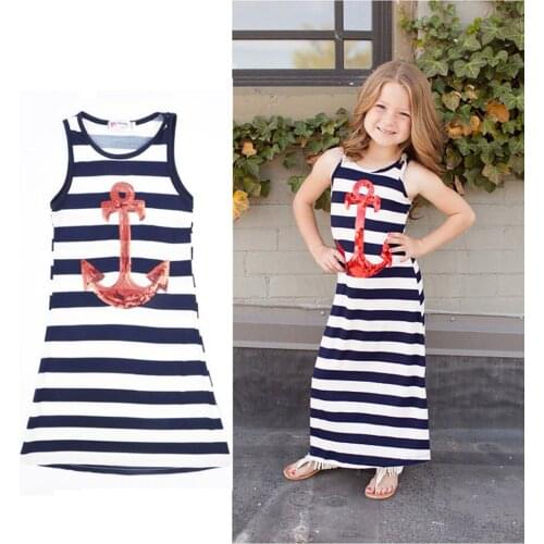 XINENGE Summer Striped Dresses