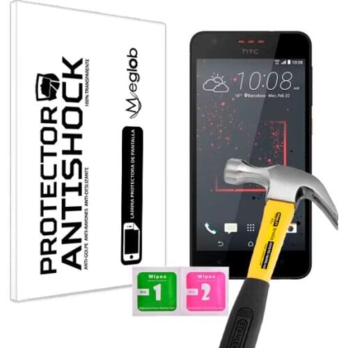 Protector de Pantalla Anti-Shock Anti-Golpe Anti-arañazos Compatible con HTC Desire 825
