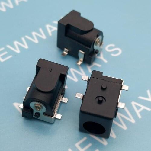 1000Pcs Dc-005 Dc005 Dc050 Dc Power Socket 5.5-2.1Mm 4Pins Smd Smt Type Copper Feet Rohs