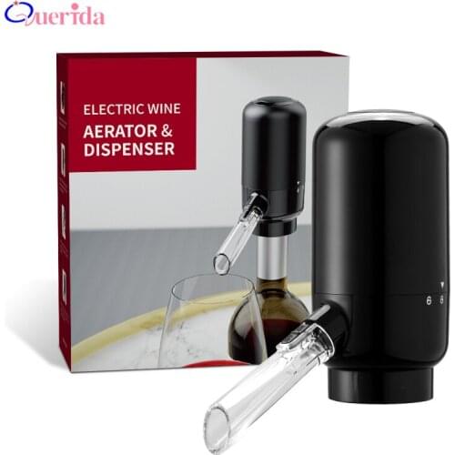2 in 1 Multifunction Automatic Wine Decanter Quick Filter Electric Wine Dispenser Vacuum Wine Stopper Bar Kitchen Tools