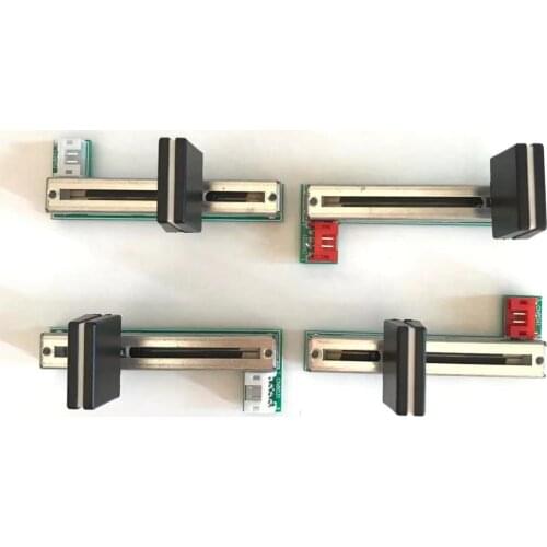 4PCS Channel CH1 CH2 CH3 CH4 FADER DWX2930 DWX2931 DWX2932 DWX2933 for DJM-700 DJM-800 PIONEER DJM2000 +4pcs knob