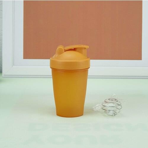 400 Ml Whey Protein Powder Mixing Bottle Sports Fitness Gym Bottle Outdoor Portable Plastic Drinking Bottle Sports Shaker Bottle