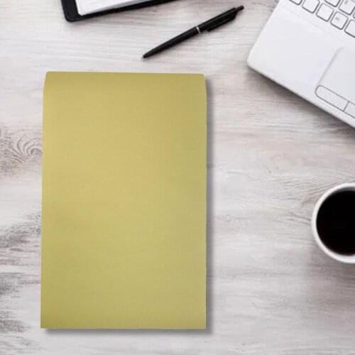 M17F 50Pcs A4 File Holder Kraft Paper Bag Stamp Storage Bag 9.01x12.75in 100 Sheets Capacity Self-adhesive for Photos Letters