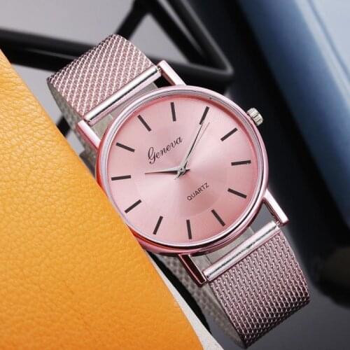 Brand Quartz Watch Womans Wristwatch Fashion Ladies Watch Business Watch Mesh Belt Clock Female reloj mujer