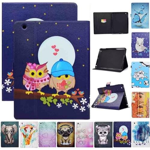 For iPad 2 3 4 Case PU Leather Printed Flat Flip Auto Magnetic Smart Tablet Case for iPad 2 3 4 9.7 inch A1395 A1416 A1458 A1460