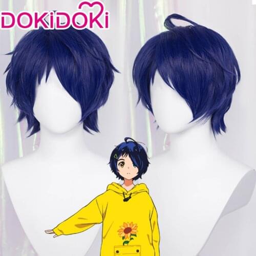 DokiDoki Anime WONDER EGG PRIORITY Cosplay Costume Women Ohto Ai Cosplay Ohto Ai Wig