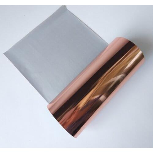 Hot stamping foil metallic foil cooper/bronze 281 color hot press on paper or plastic heat stamping film