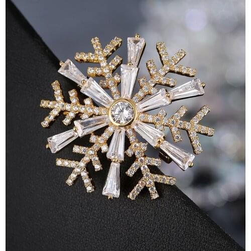 FYM Silver Brooches For Clothes