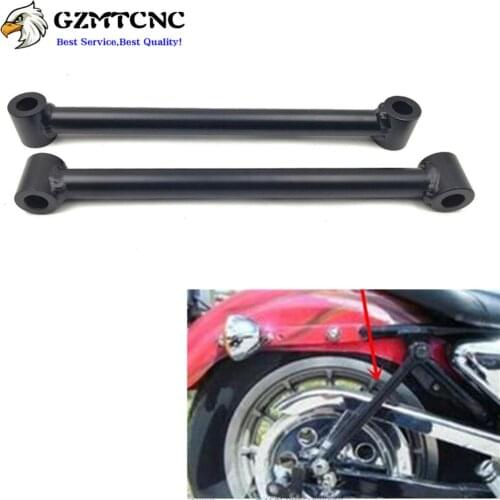 10" Steel Rear Rigid Hardtail Struts 4" Lowering Kit for Harley Dyna Sportster XL 883 1200 Bobber Chopper Custom