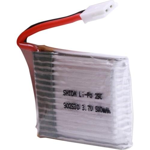 3.7V 500mAh 902540 25C LiPo Battery For Wltoys V931 F949 XK K123 6Ch RC Helicopter Spare Parts 1S 3.7V for V931 F949
