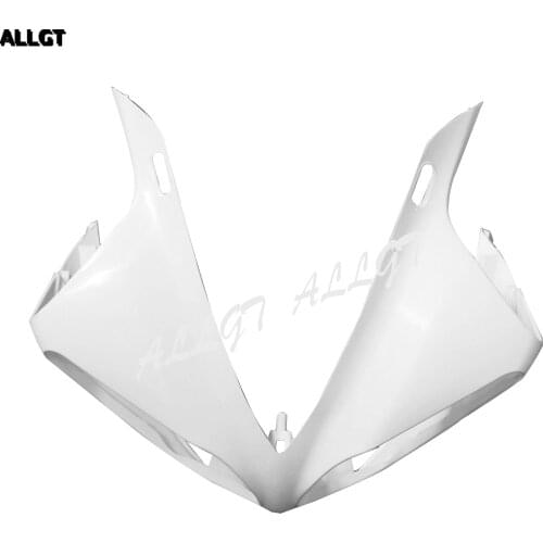 Unpainted Raw ABS Front Upper Nose Fairing for Yamaha YZF R1 2009 2010 2011 2012