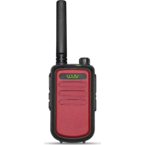 WLN KD-C10 Mini Walkie Talkie Handheld Ham Two-Way Radio Portable 16-Channel UHF 400-470MHz Suitable for Adults and Children 3km