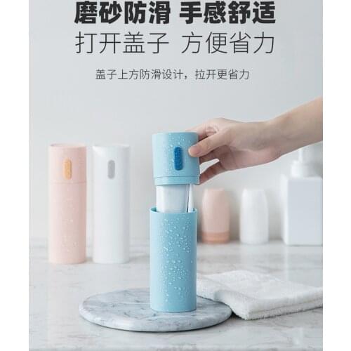 Simple Nordic Travel Toothbrush Set Set Toiletries Portable Toothpaste Toothbrush Storage Box Multifunctional Gargle Cup