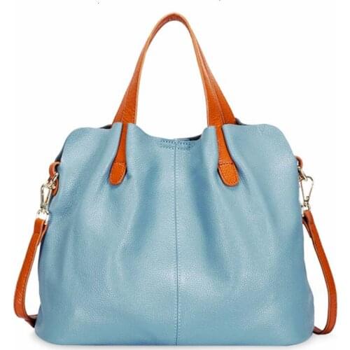 Female Leather Handbags Tote Brand New Fashion Women Solid Handbag Leather Messenger Cross Body Bags Female Shoulder Bags