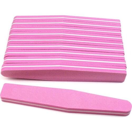 1pcs Professional Nail Files Double Side Nail Buffer Lime 100/180 Nail Buffers Pedicure Manicure Nail Art Tools