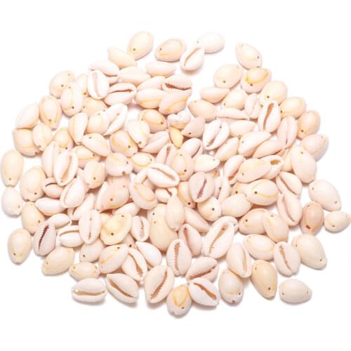 20pc/lot Natural Shell Beads Charms Cowry Shell Loose Bead DIY Bracelet Earring Necklace Bohemian Jewelry Making Accessories