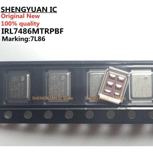 5 pcs/lot IRL7486MTRPBF 7L86 IRL7486M IRL7486 Trans MOSFET N-CH Si 40V 209A Direct-FET ME T/R 100% new imported original