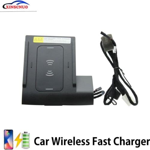 Car Accessories Vehicle Wireless Charger For Volkswagen VW Golf7 2013-2019 Fast Charger Module Wireless Onboard Car Charging Pad