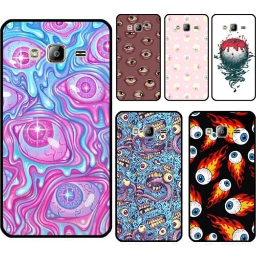 Eyeball Pattern For Samsung Galaxy J7 J1 J3 J5 2016 A3 A5 2017 A6 A8 J4 J6 Plus J8 A7 A9 2018 Case Cover