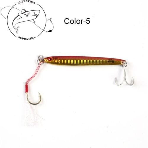 Artificial Luminous Simulation 20g/8cm Jigbait Professional Metal Fishing Lure 3D Eyes Anti-Corrosion Fishing Lure Hard Bait
