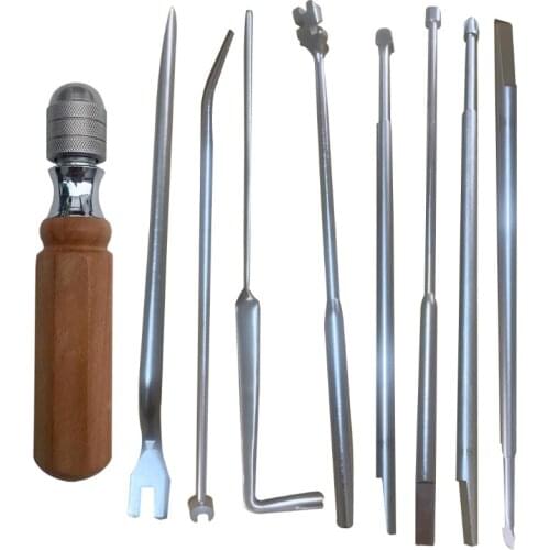 Piano Tuning Lever Tools Kit Mute Hammer Diy Set Suitable for DIY Fret Work Maintainence Complete Variety Professional