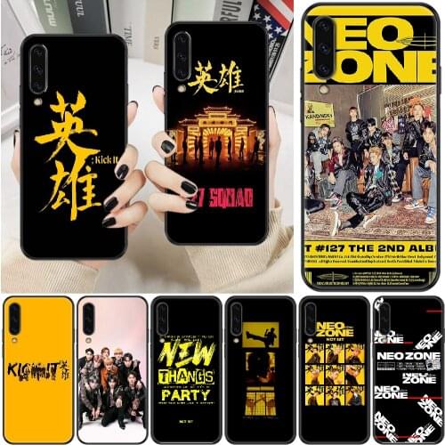 Kpop NCT 127 Neo Zone Phone case For Samsung Galaxy A 3 5 7 8 10 20 21 30 40 50 51 70 71 E S 2016 2018 4G black art shell trend