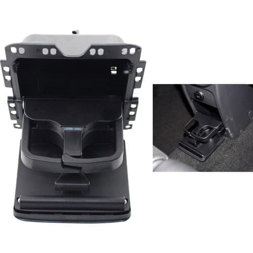 Veichle Multifunctional Rear Armrest Drinks Holder Cup Beverage Storage for Volkswagen Tiguan Car Bottle Organizer